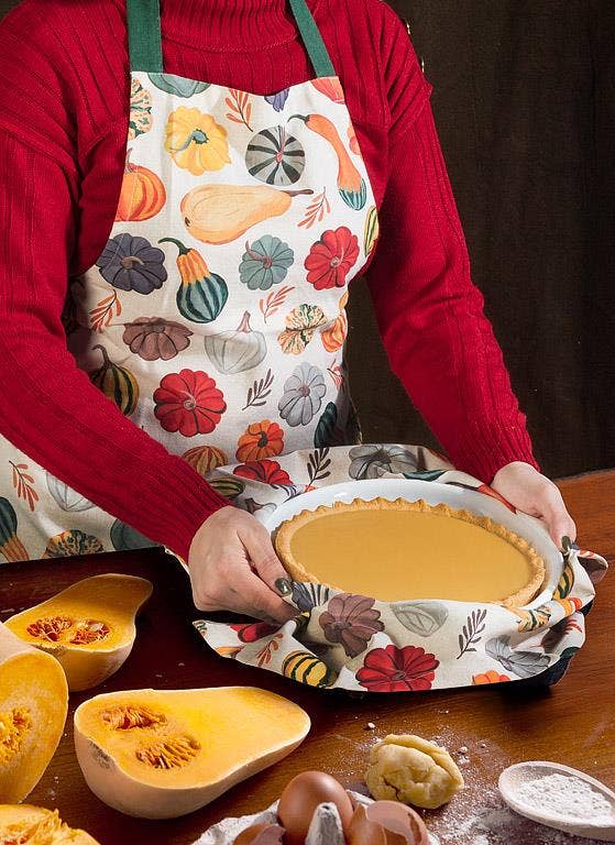 Abbott - Wholesale Apron - Harvest Gourds Apron1