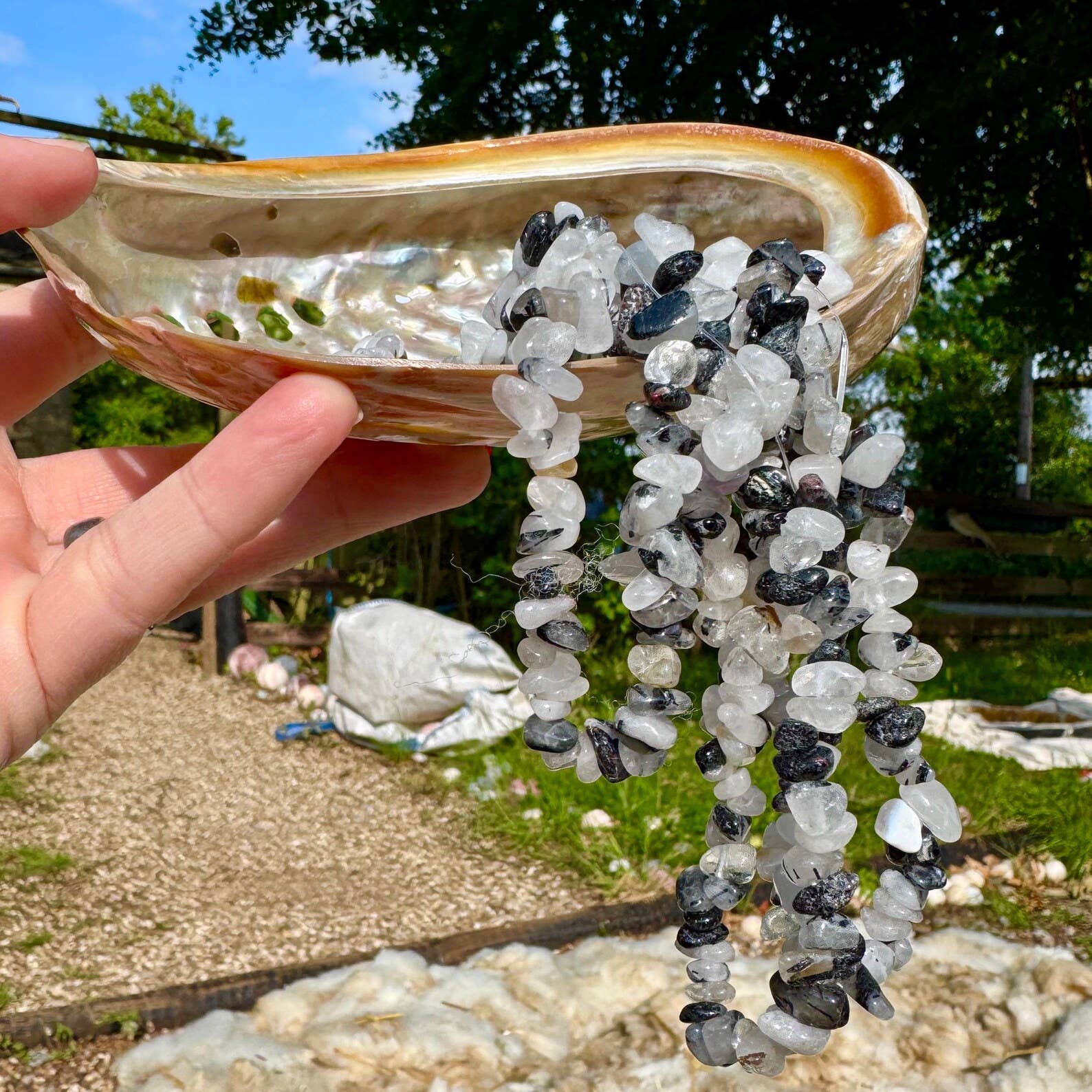 Elf Kendal Hippies - Wholesale Beaded Bracelet - crystal chip bracelet stretch bracelet gemstone jewelry elf2