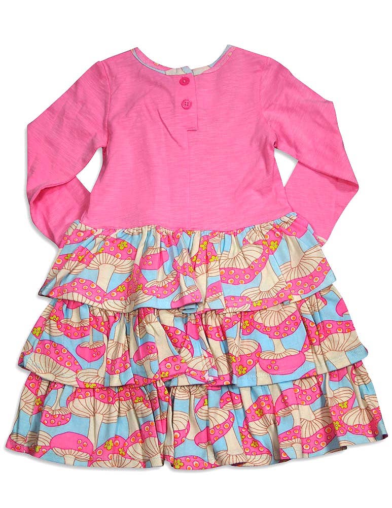 Eastern Off Price - Wholesale Dress - Baby - Baby Lulu - Baby Girls Long Sleeve Ana Dress7