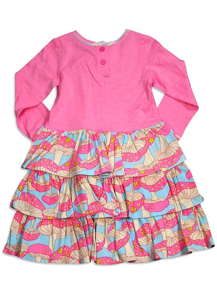 Eastern Off Price - Wholesale Dress - Baby - Baby Lulu - Baby Girls Long Sleeve Ana Dress7