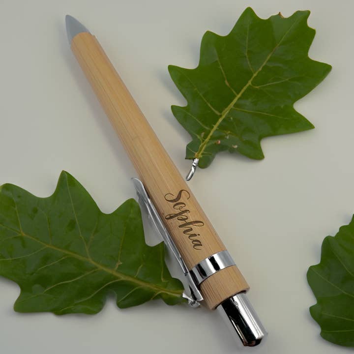 Harkak Creative - Wholesale Pen - Laser Engraved Personalised Wooden Pen Customized small Gift2
