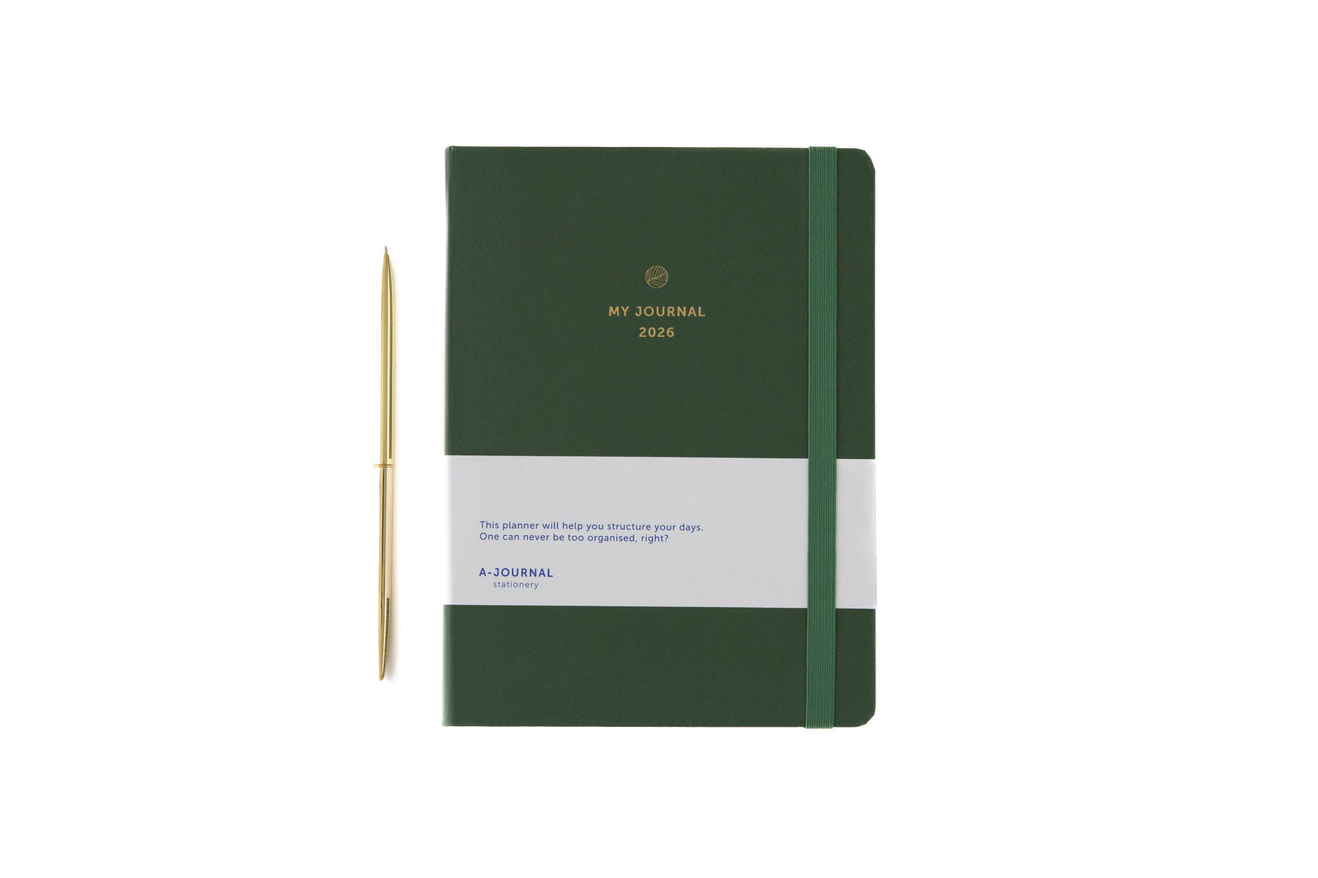 A-Journal Stationery - Wholesale Journal/Diary - My Journal 2026 - Olive Green4