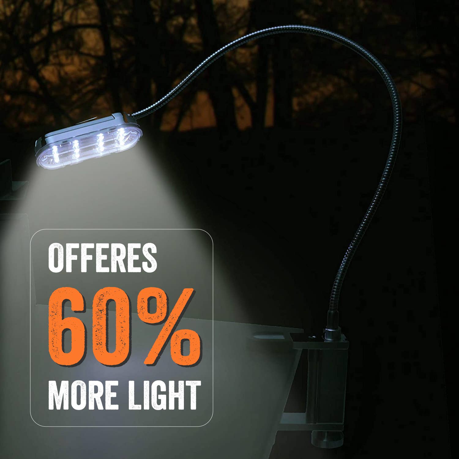 Yukon Glory - Vente Outil de gril pour l'extérieur - Lampe LED pour grill magnétique et plaque de cuisson4