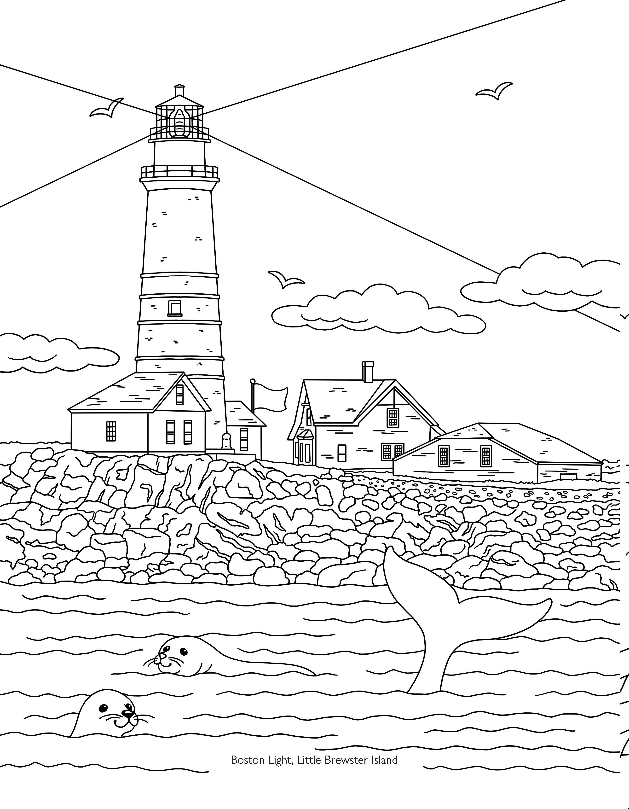 Arcadia Children's Books - Wholesale Coloring & Activity Book - Kids & Baby - Color Me In Boston: A Coloring Book For All Ages4