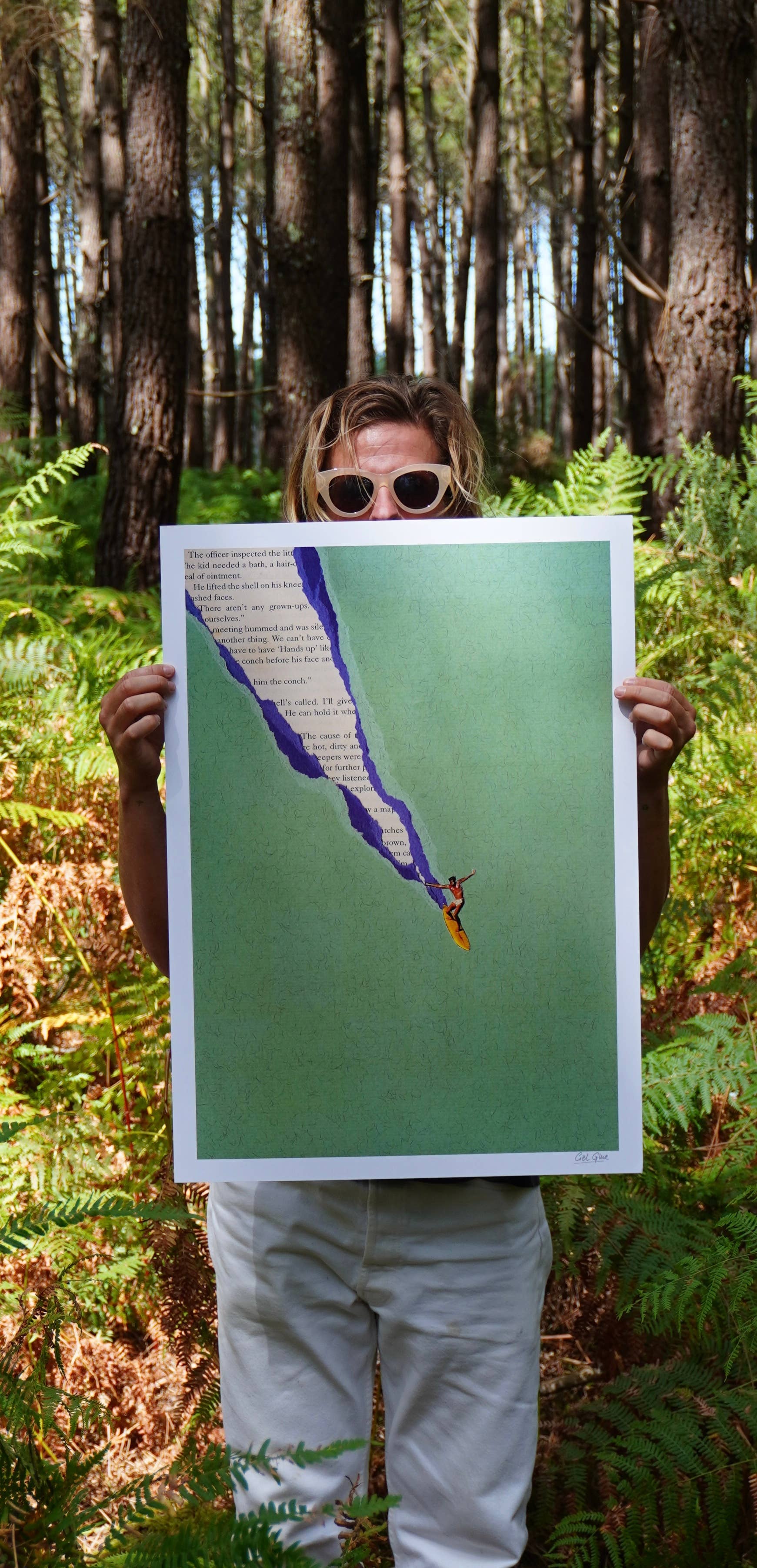 Ciel Glue - Wholesale Art Print - Print Noosa1