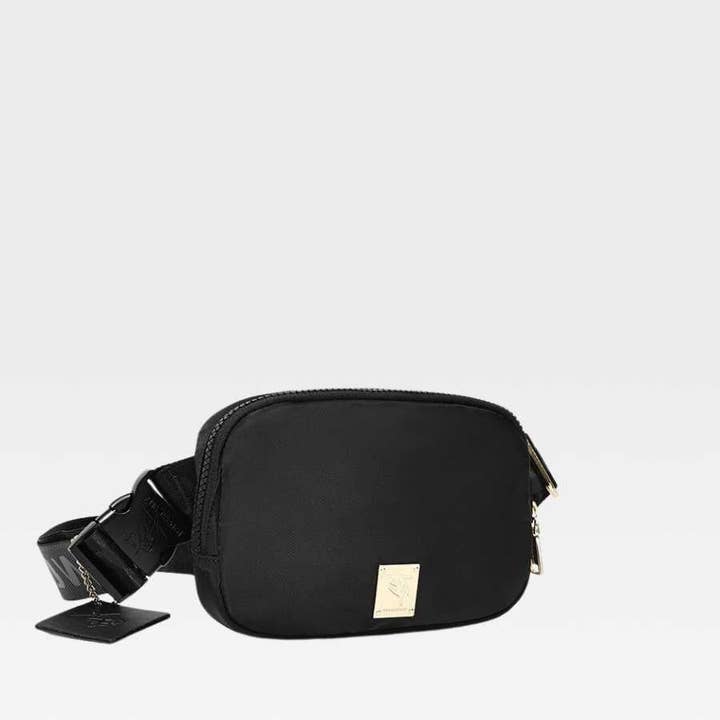 Tote&Carry - Wholesale Crossbody Bag - Women's - Nylon Crossbody Messenger Bag in Black