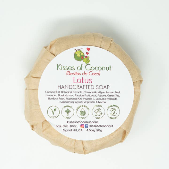 Sabonete Lotus por atacado de Kisses of Coconut