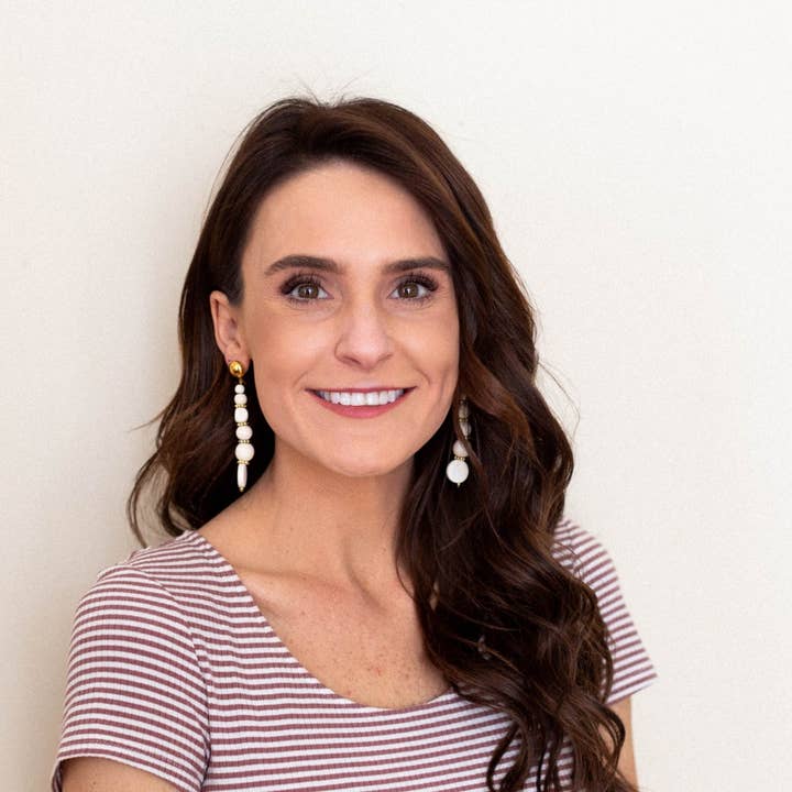 White Wood Drops for wholesale by Finds Design