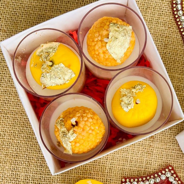 Kourage & co - Wholesale Novelty Candle - Ladoo & Peda Diya Candle8