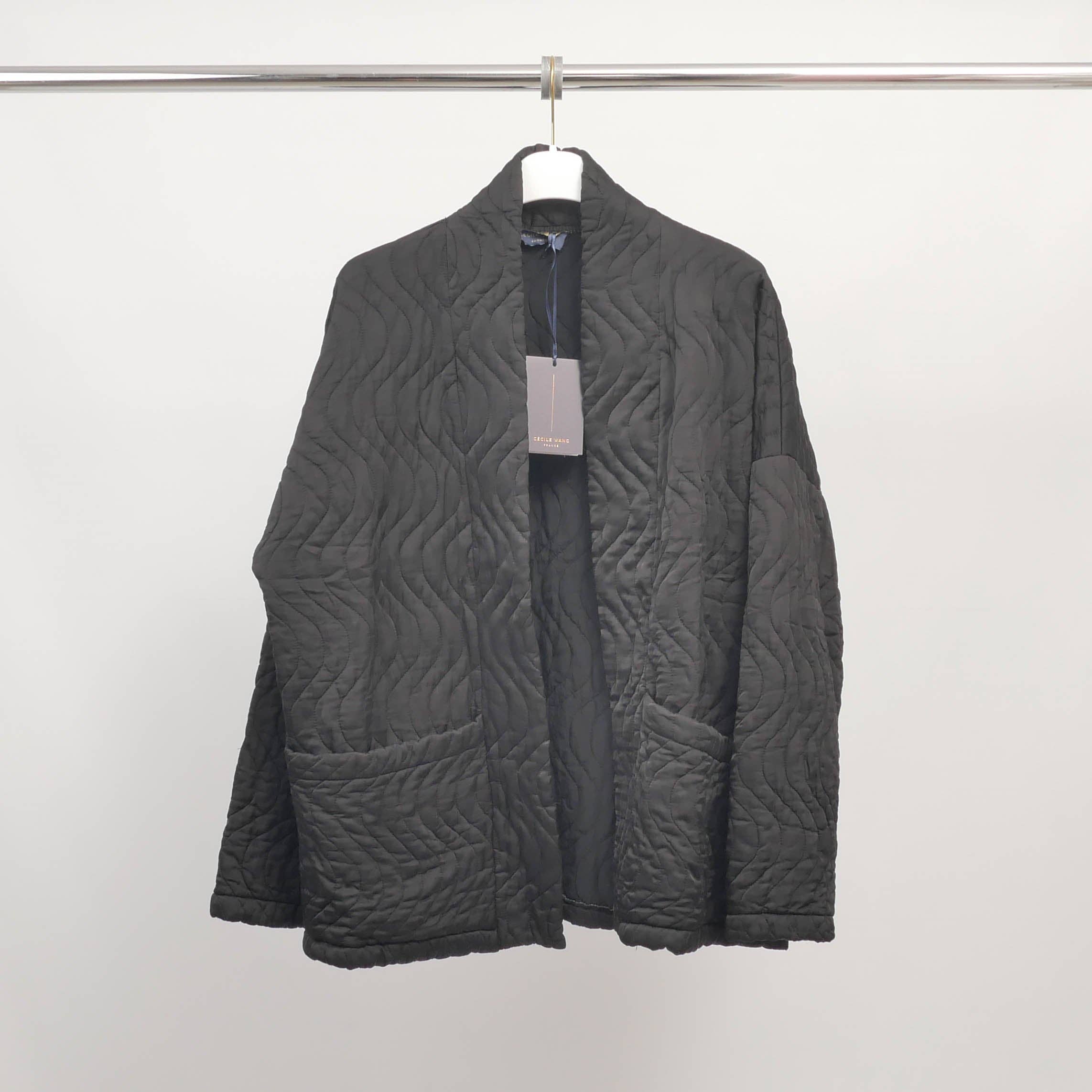 Cecile Wang – Blusão - Mulher por atacado – Casaco acolchoado leve em viscose e seda – KD7887VS1