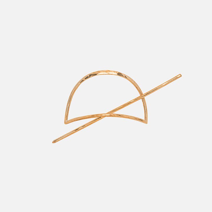 Half Moon Hair Slide för wholesale av Kara Yoo