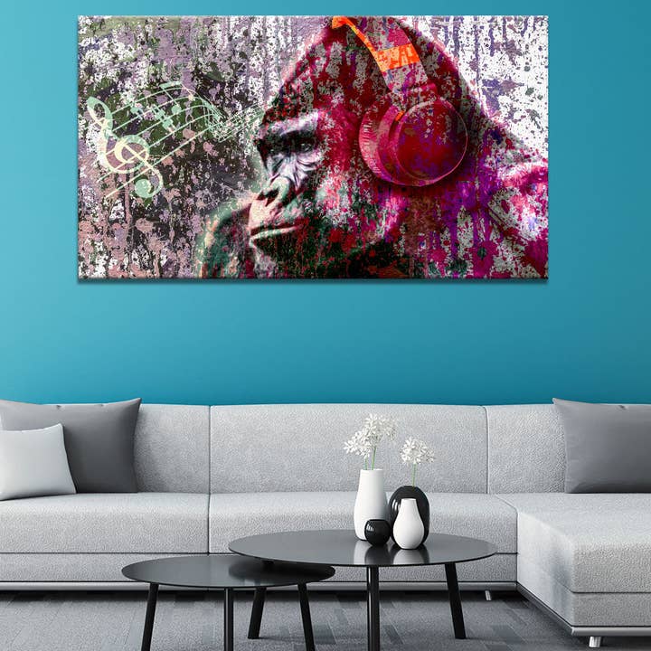 Meeko Print - Venta al por mayor Ilustración - Sonidos de gorilas