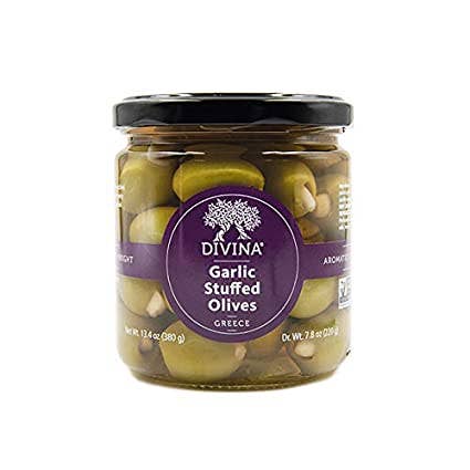 Keystone Cheese - Wholesale Olives - DiVina Garlic Stuffed Olives