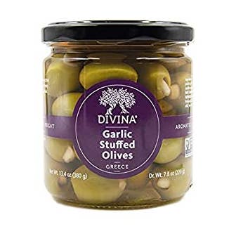 DiVina Garlic Stuffed Olives for wholesale by Keystone Cheese