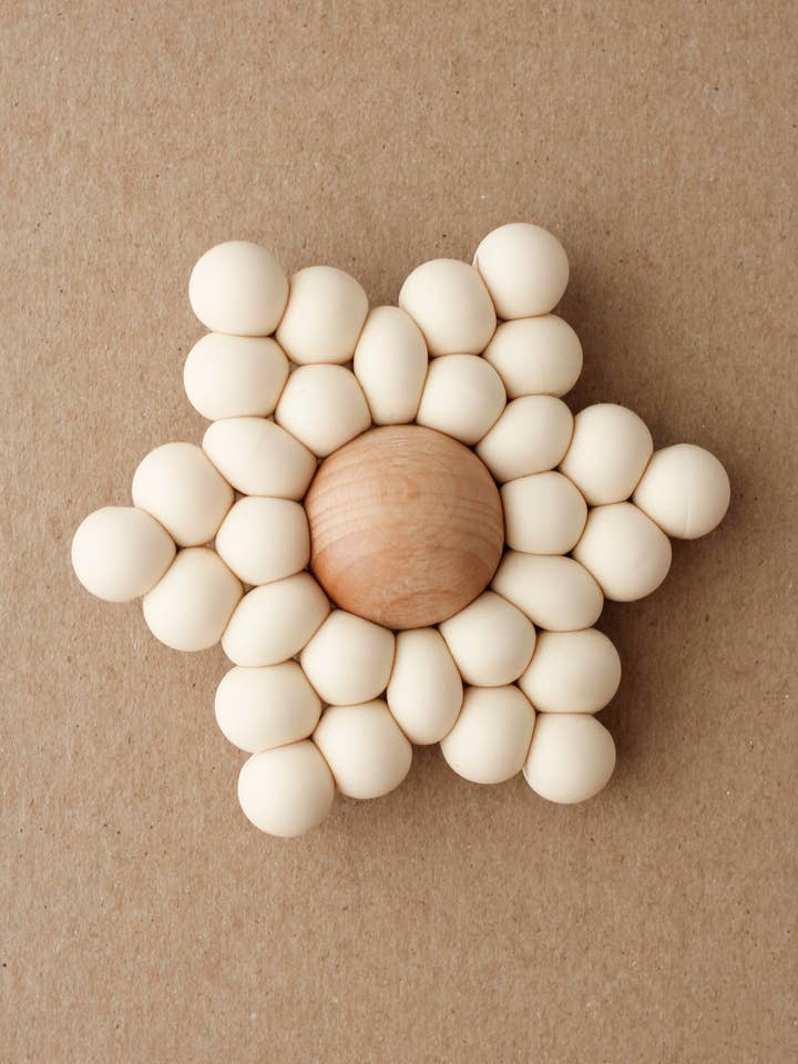 Teether - Star | Cream for wholesale by Little Chew