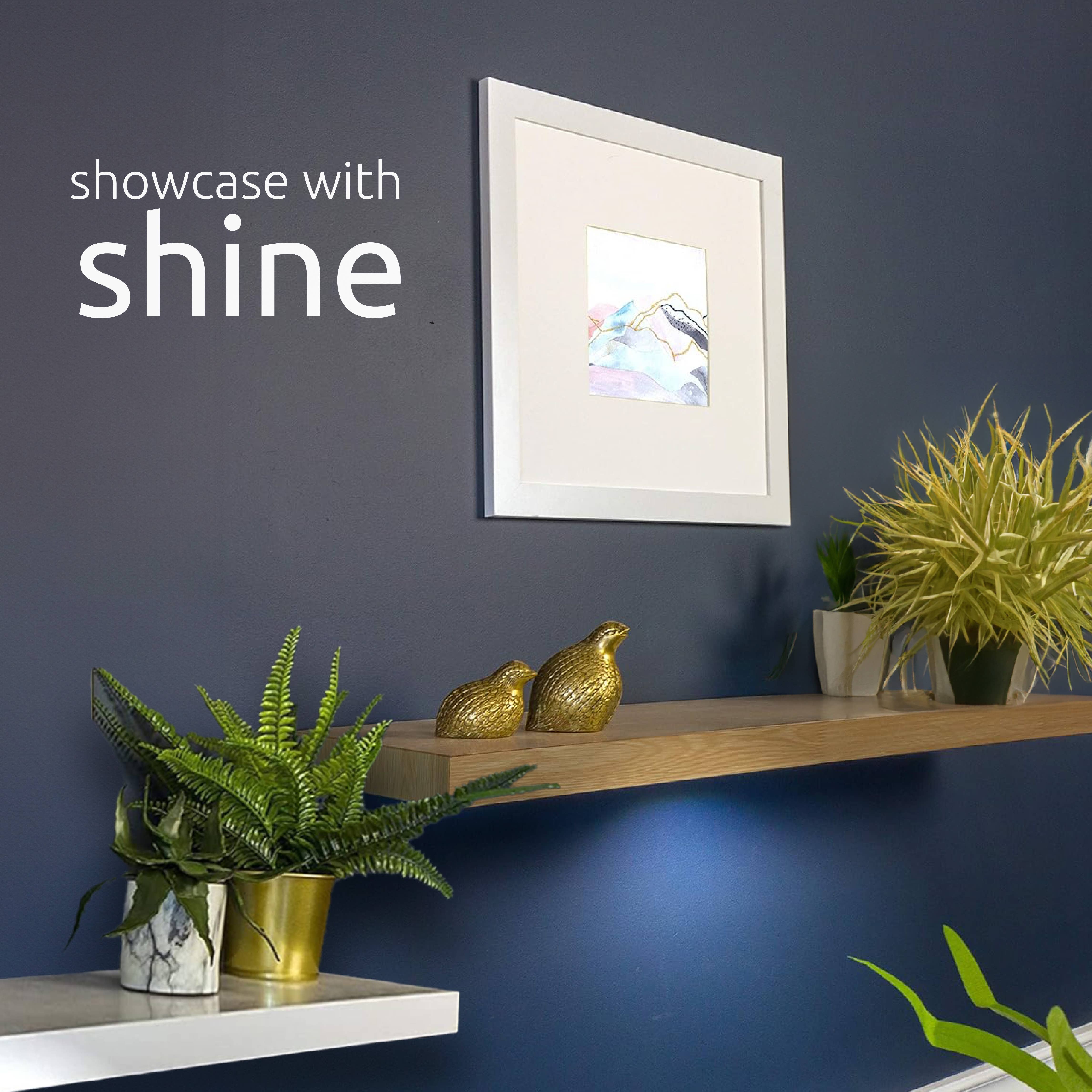 Kiera Grace - Wholesale Wall Mounted Shelf - Kiera Grace Stockholm Aberg LED Light Floating Shelf9