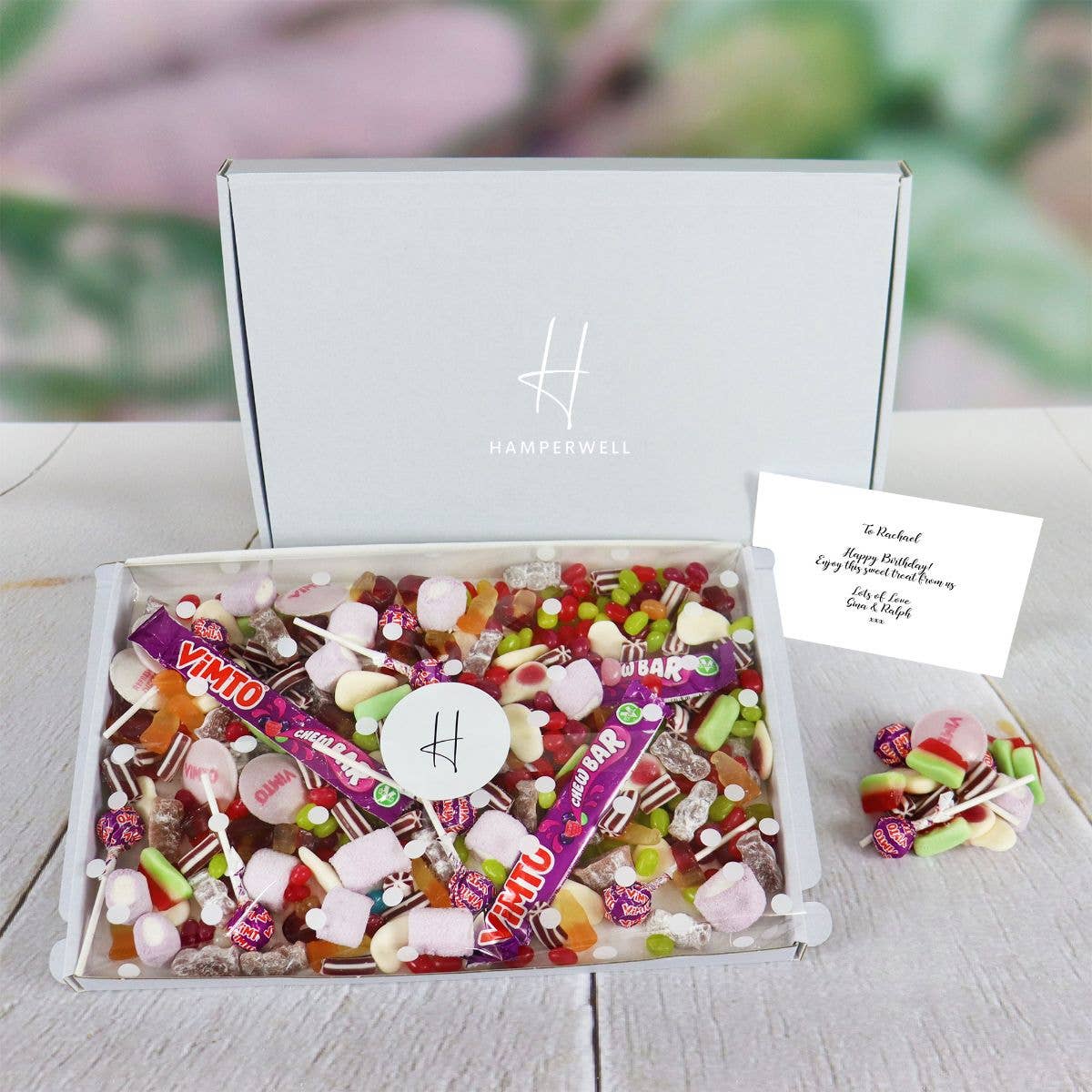 HamperWell – wholesale Gift box – Vimto Pick N Mix Sweets Letterbox Gift Hamper0