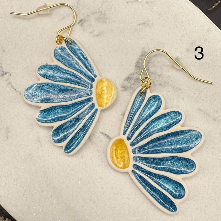 ELT Art Creations - Vente Boucles d'oreilles pendantes - Daisy Doos7