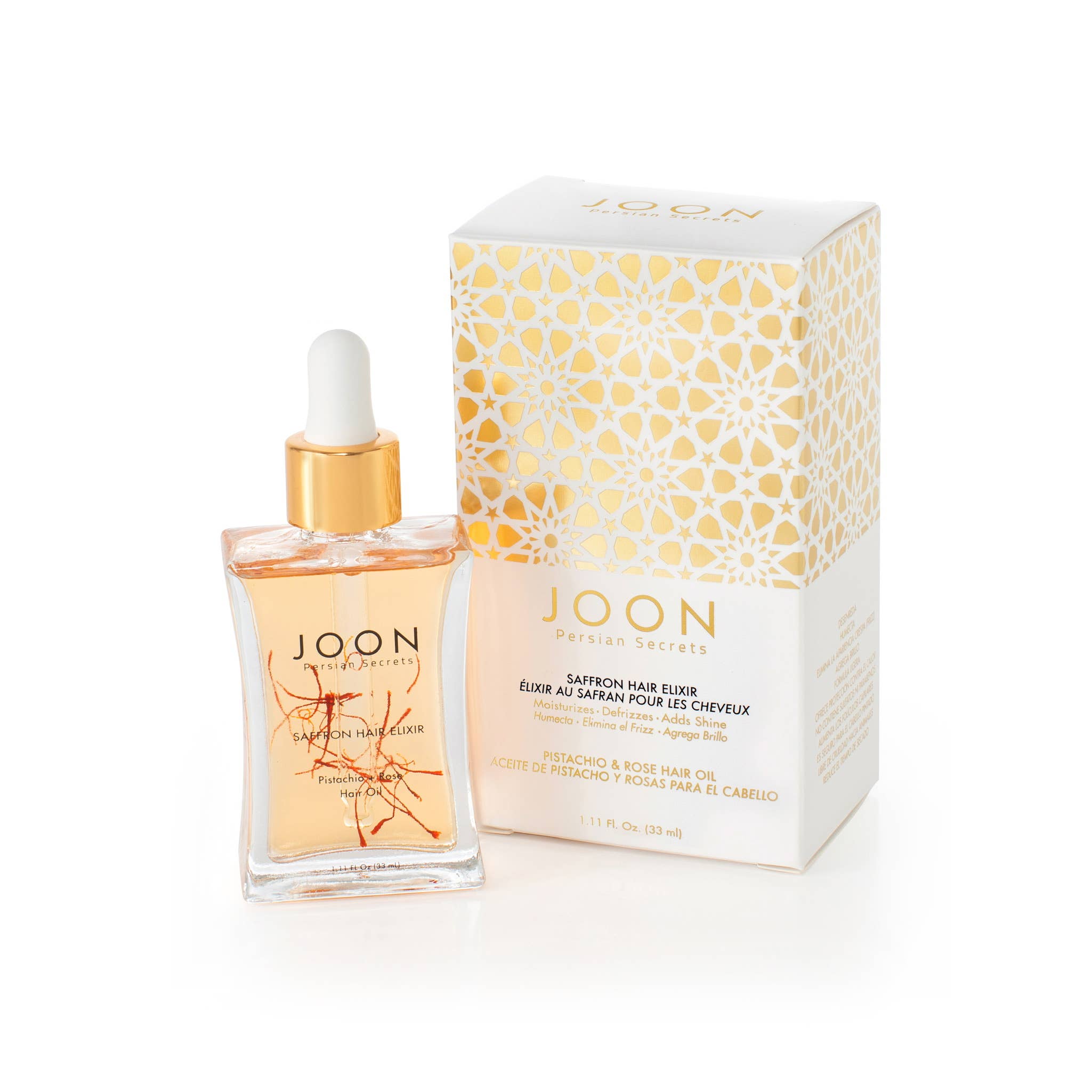 Joon Haircare - Wholesale Hair Oil - Saffron Hair Elixir Oil 1.1 fl. oz. (33ml)