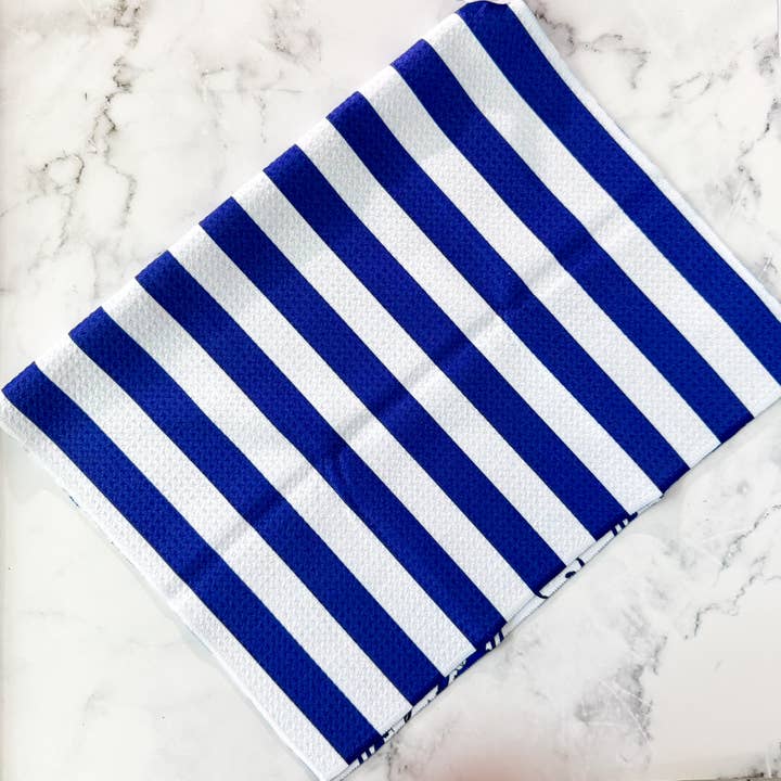 Jami Creates - Wholesale Tea Towel - Maryland Blue Crab Double Sided Patterned Waffle Kitchen Dish Towel2