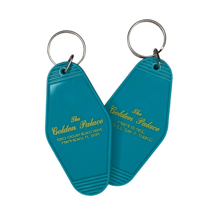 Golden Palace Key Tag for wholesale by twistedEGOS llc