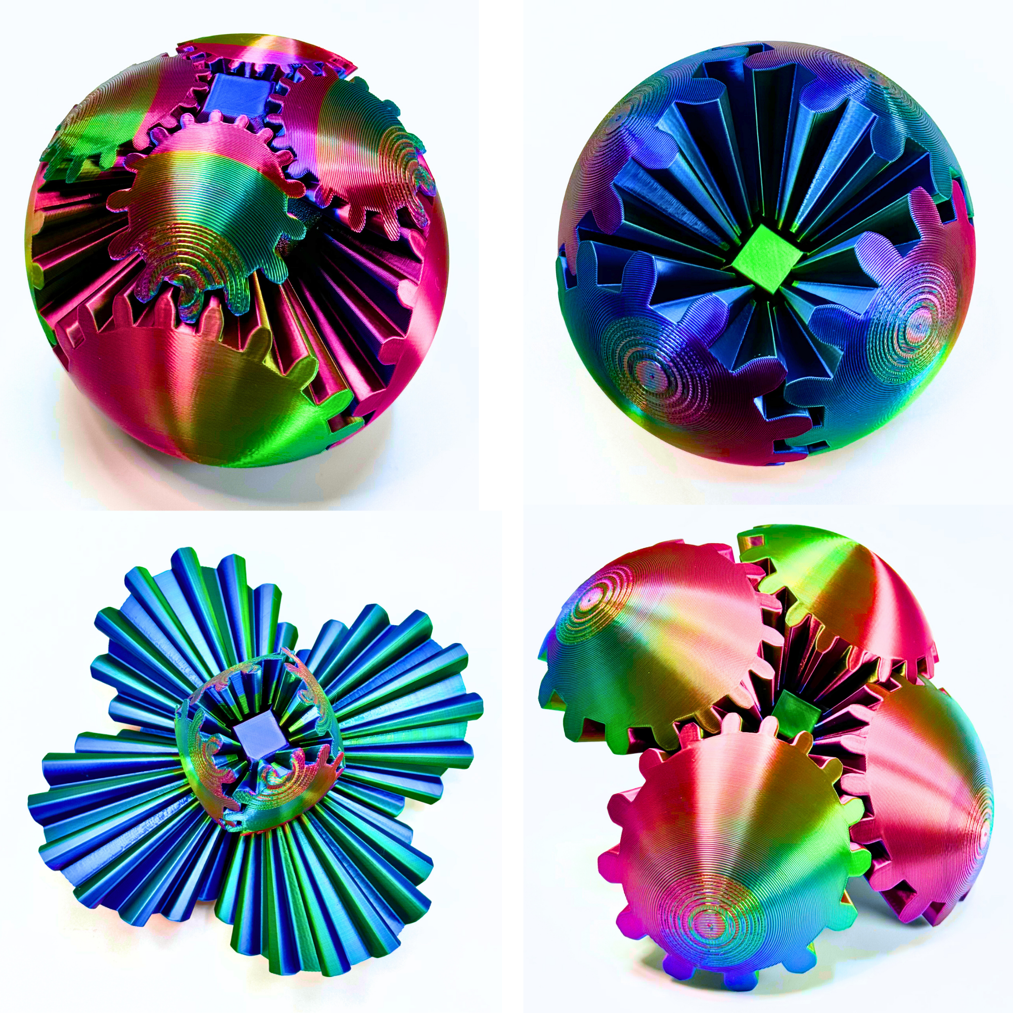 Dragon Fidgets – wholesale Fidget Toy - Barn – Liten kugghjulsboll som fidget-leksak25