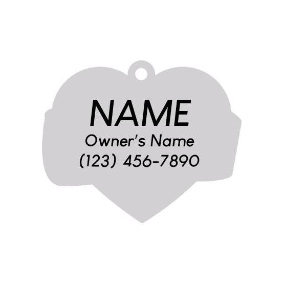 Two Tails Pet Company - Wholesale Pet identification tag – Dog - Mama's Girl Pet ID Tag1
