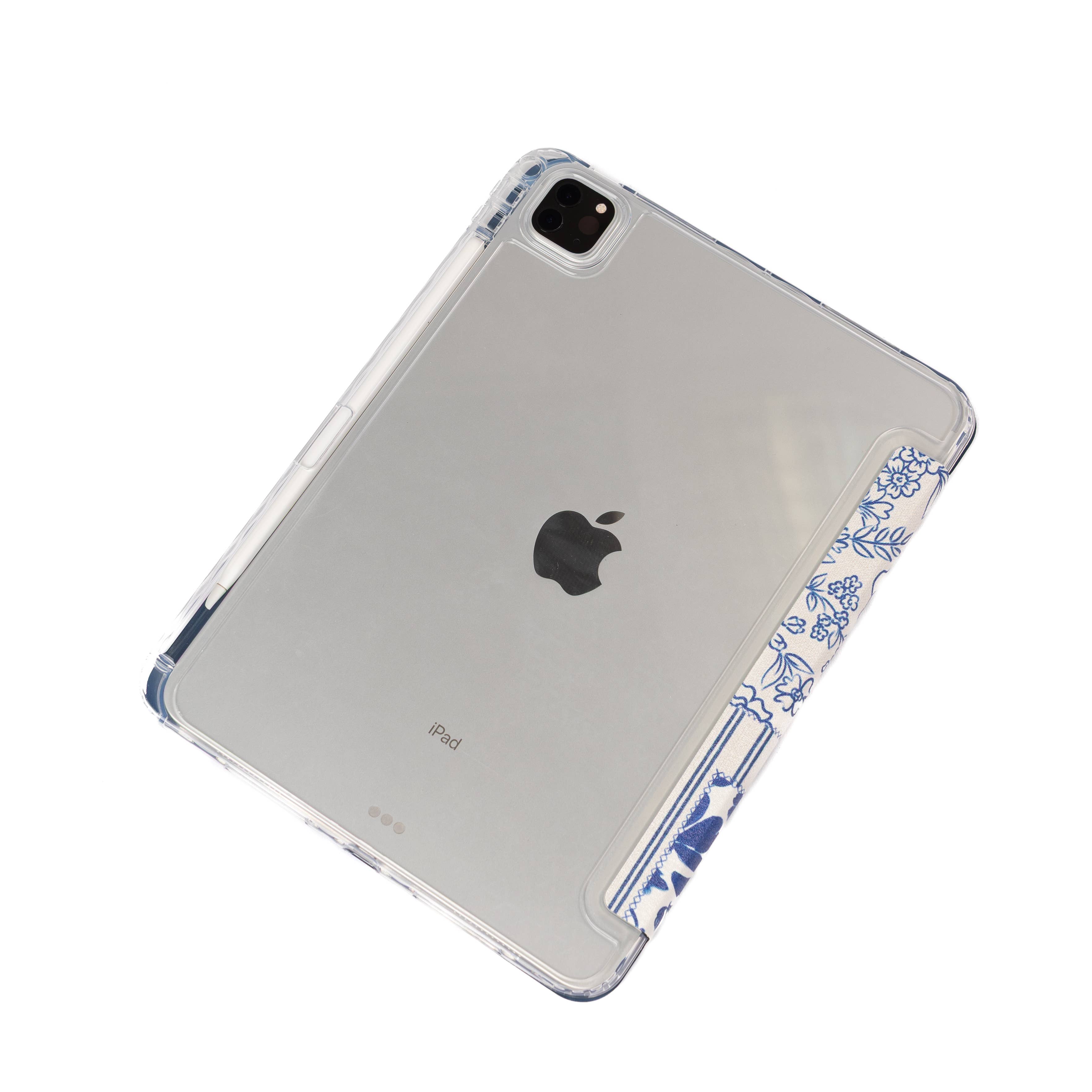 Elyse Breanne Design - Wholesale Laptop/Tablet Case - Women's - Coastal Patchwork Clear Back iPad Case4