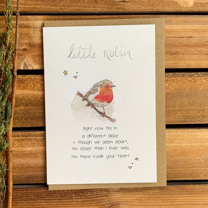 Little Robin - always with you for wholesale by PaperTwigs Designs
