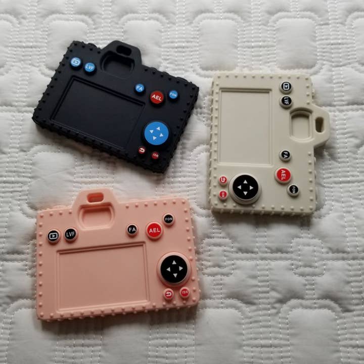 Jouet de dentition en silicone avec caméra 3D pour la vente par D & C TOYS