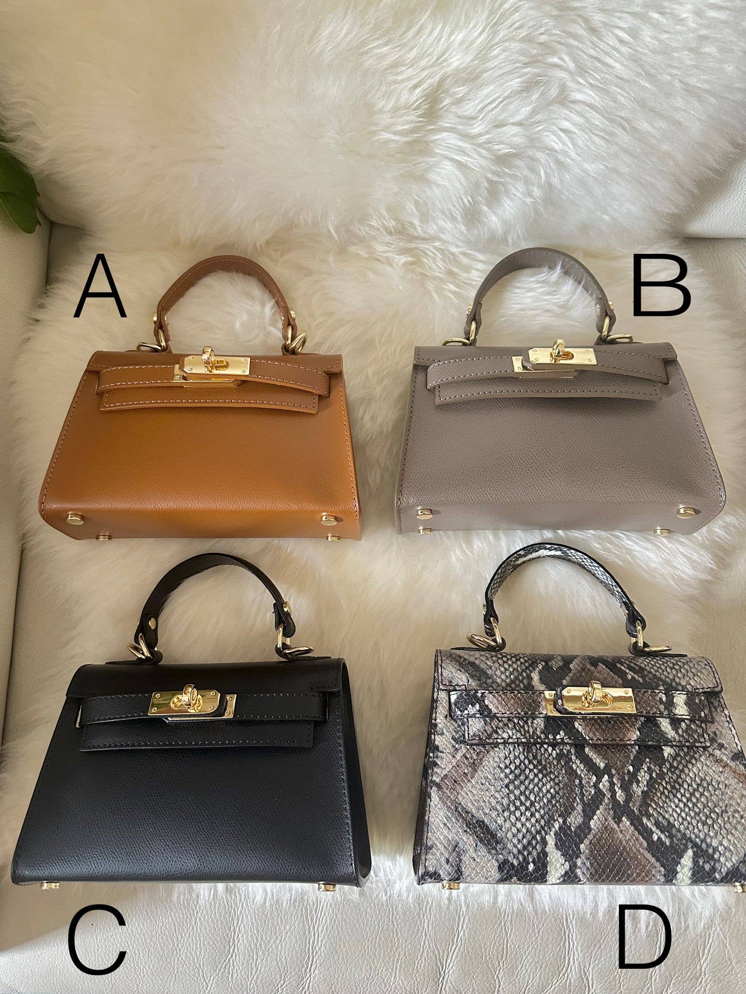 Zhade - Wholesale Top Handle Bag - Women's - MINI K- Genuine leather handbag0