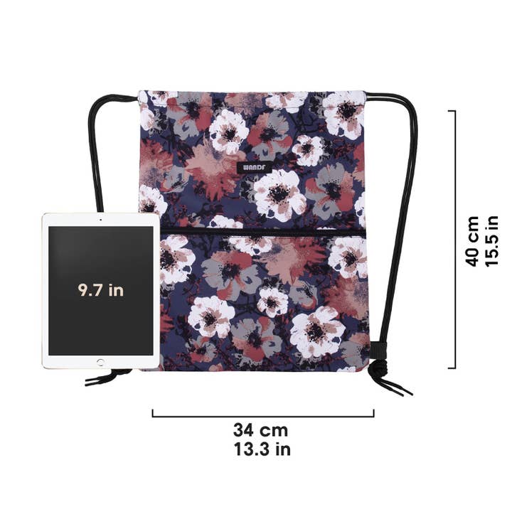 wandf - Wholesale Drawstring bag – Unisex - WANDF Drawstring Backpack Sport Yoga Gym Shopping String Bag15