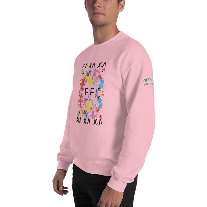 Sweat ras du cou Paint Splatter pour la vente par Fifteenz Clothing