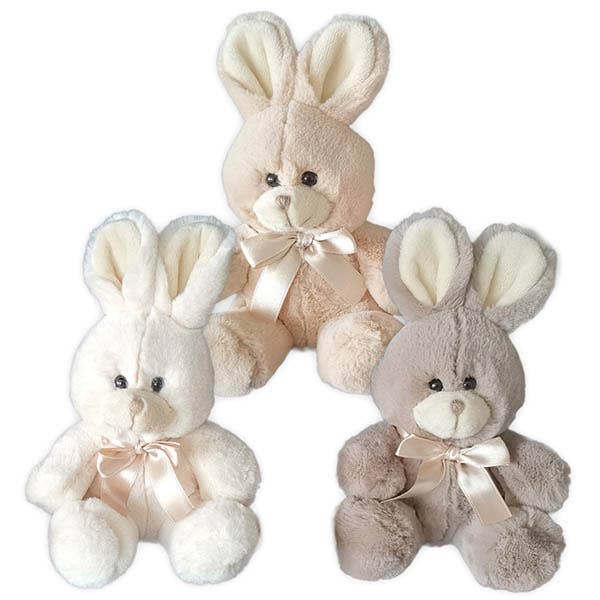 JUMI - Wholesale Stuffed/Plush Toy - Kids & Baby - Assorted 3-Color Rabbits0