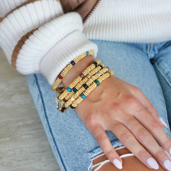 Pulsera Charleston Muted para venta al por mayor de MODish Design Co