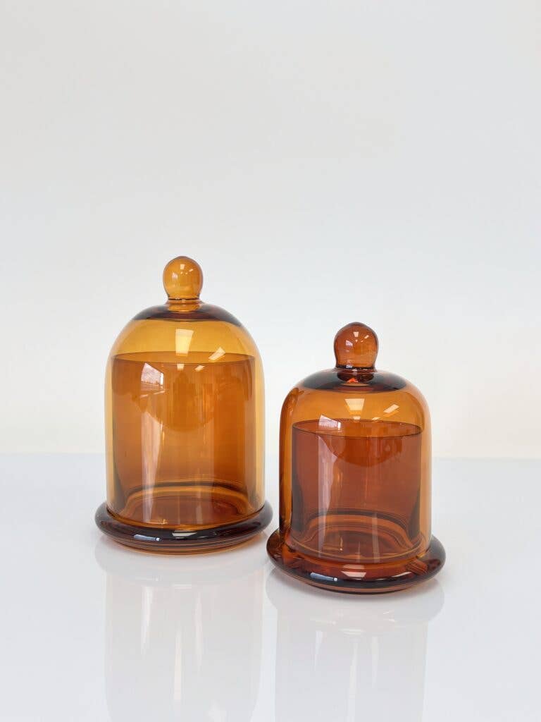 Antwerp Luxury candle supplies – wholesale Candle holder – Cloche Amber3