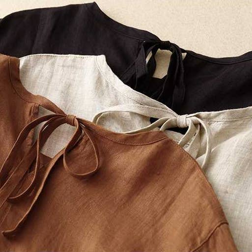 Whisper Mint - Wholesale Dress - Women's - Elegant Minimalist Long Dress| Round-Neck Midi Dress4