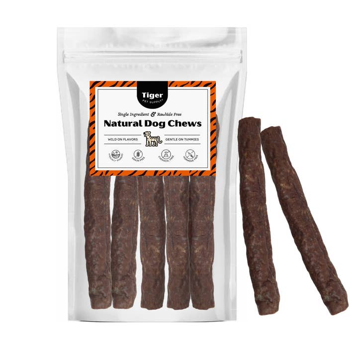 Venison Sausage Treat Chews for Dog for wholesale by Tiger Pet Supply