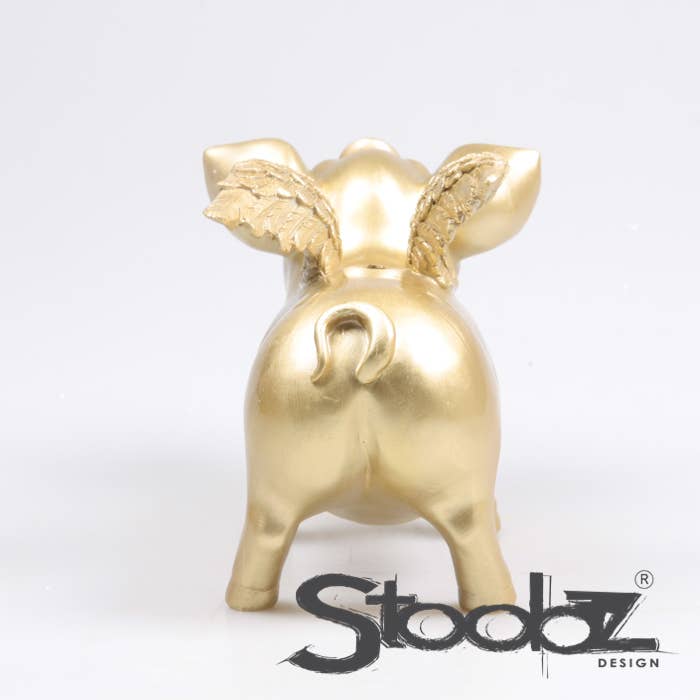 Imhof & Stevens BV – Mealheiro por atacado – Cofrinho STOOBZ com asas 14 x 25 x 15 cm | Cofre8