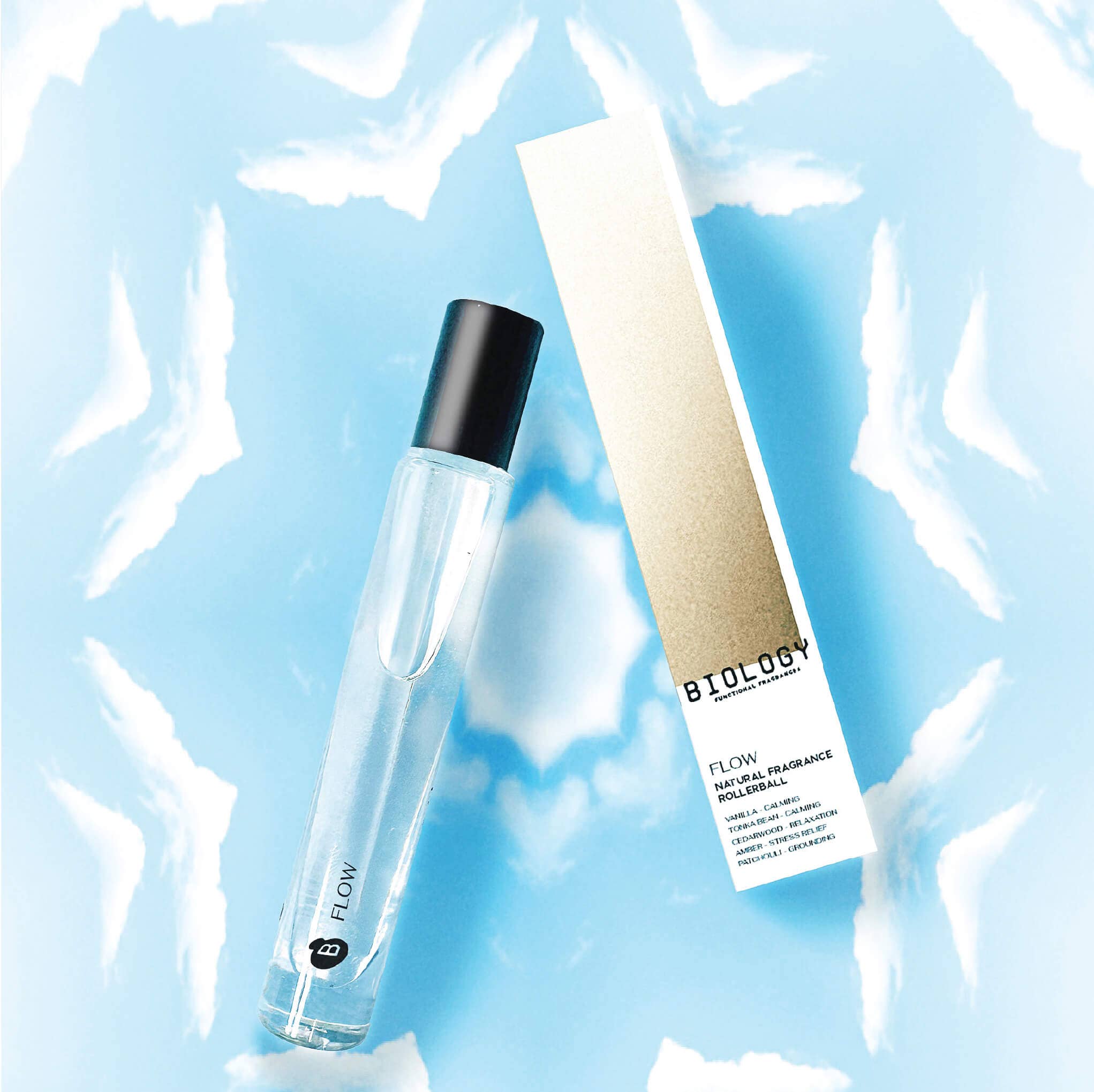 Biology Functional Fragrances - Vente Parfums à bille - FLOW – Ambre Vanille | Huile de Parfum Naturelle à Bille4