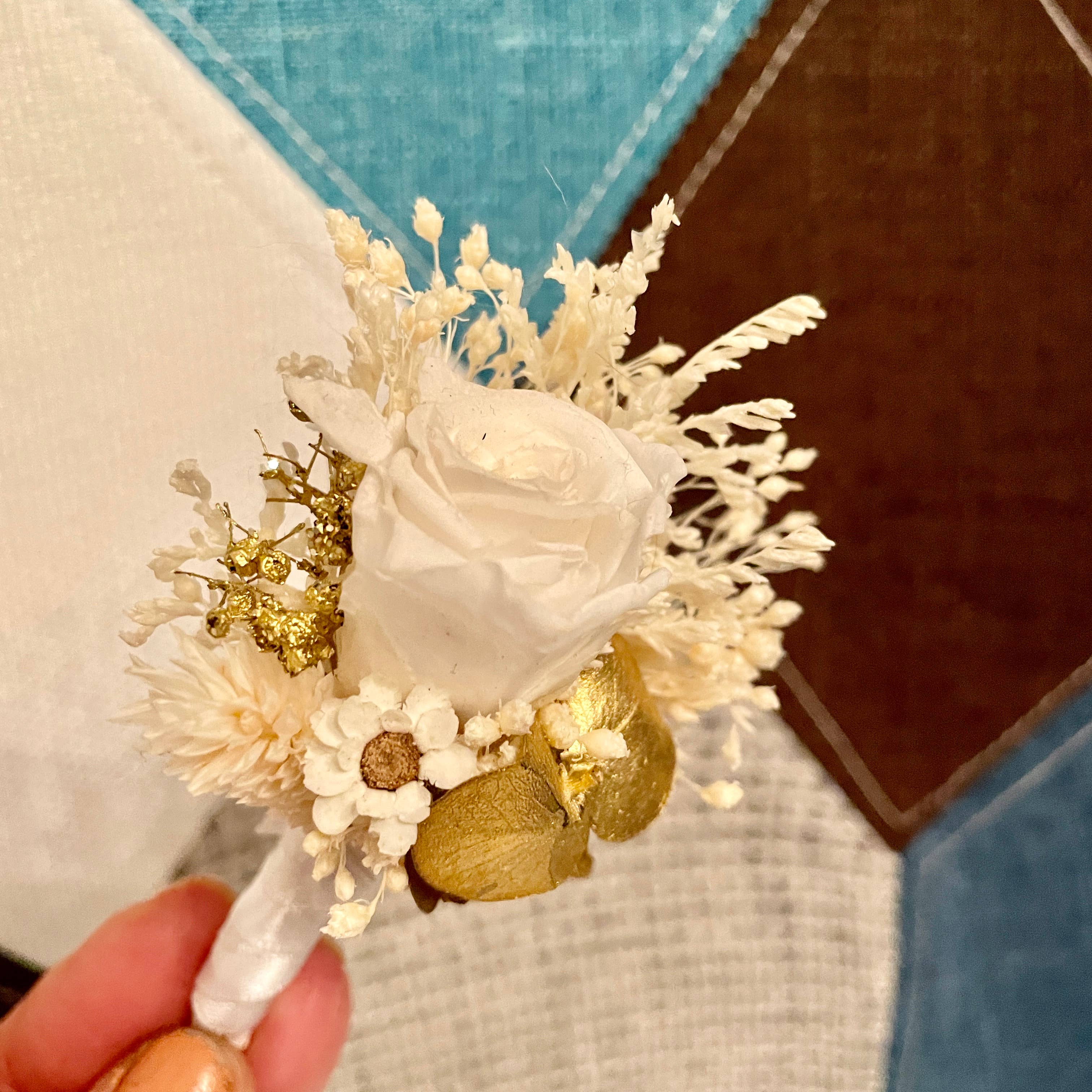 Chaton Et Monsieur Ours - Wholesale Dried/Pressed Flowers - BOUTONNIERES Dried and preserved flowers5