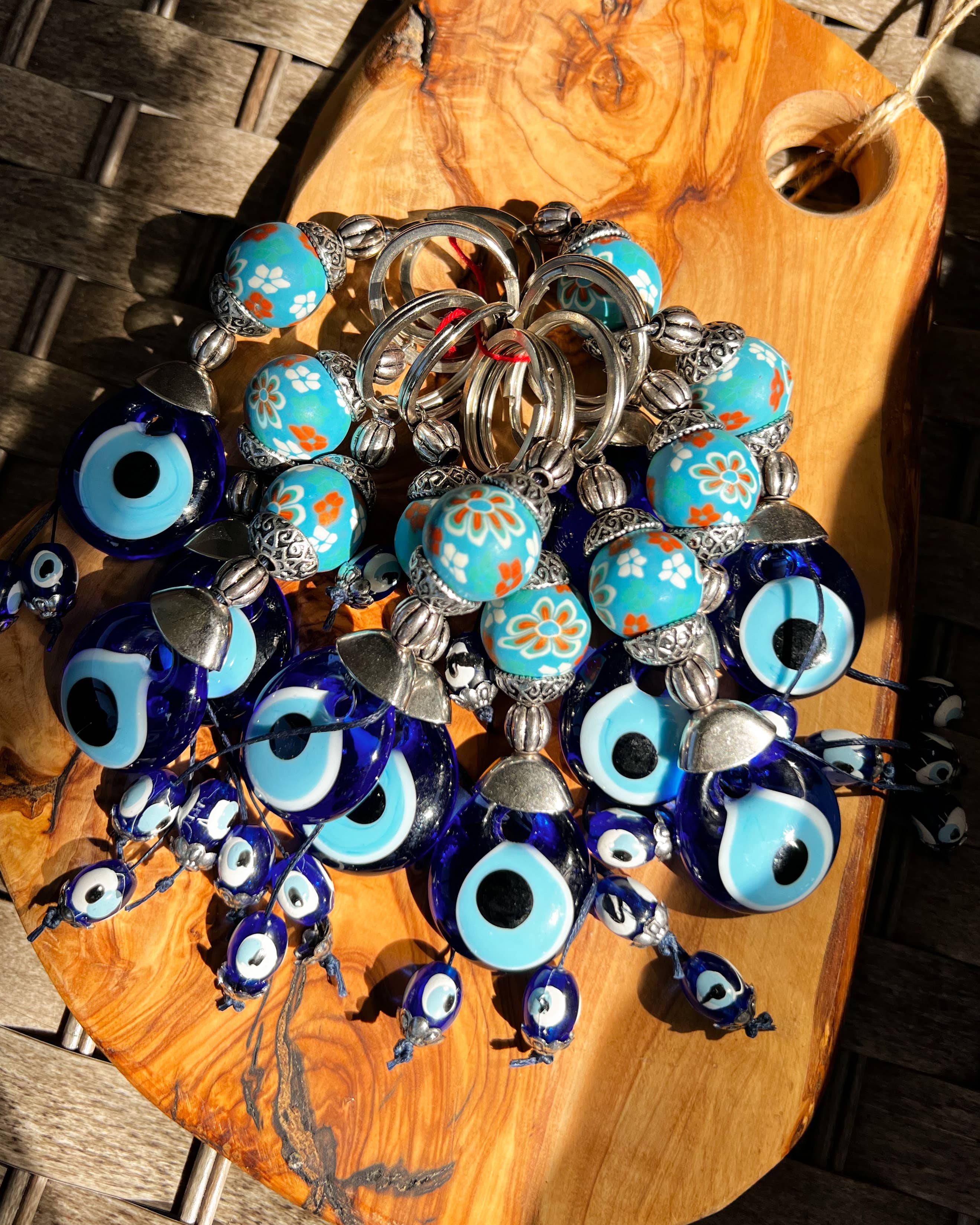 Umays Boho - Venta al por mayor Llavero - Mujer - Llavero de Ojo Turco Hecho a Mano, Llavero Bohemio, Llavero Bonito2