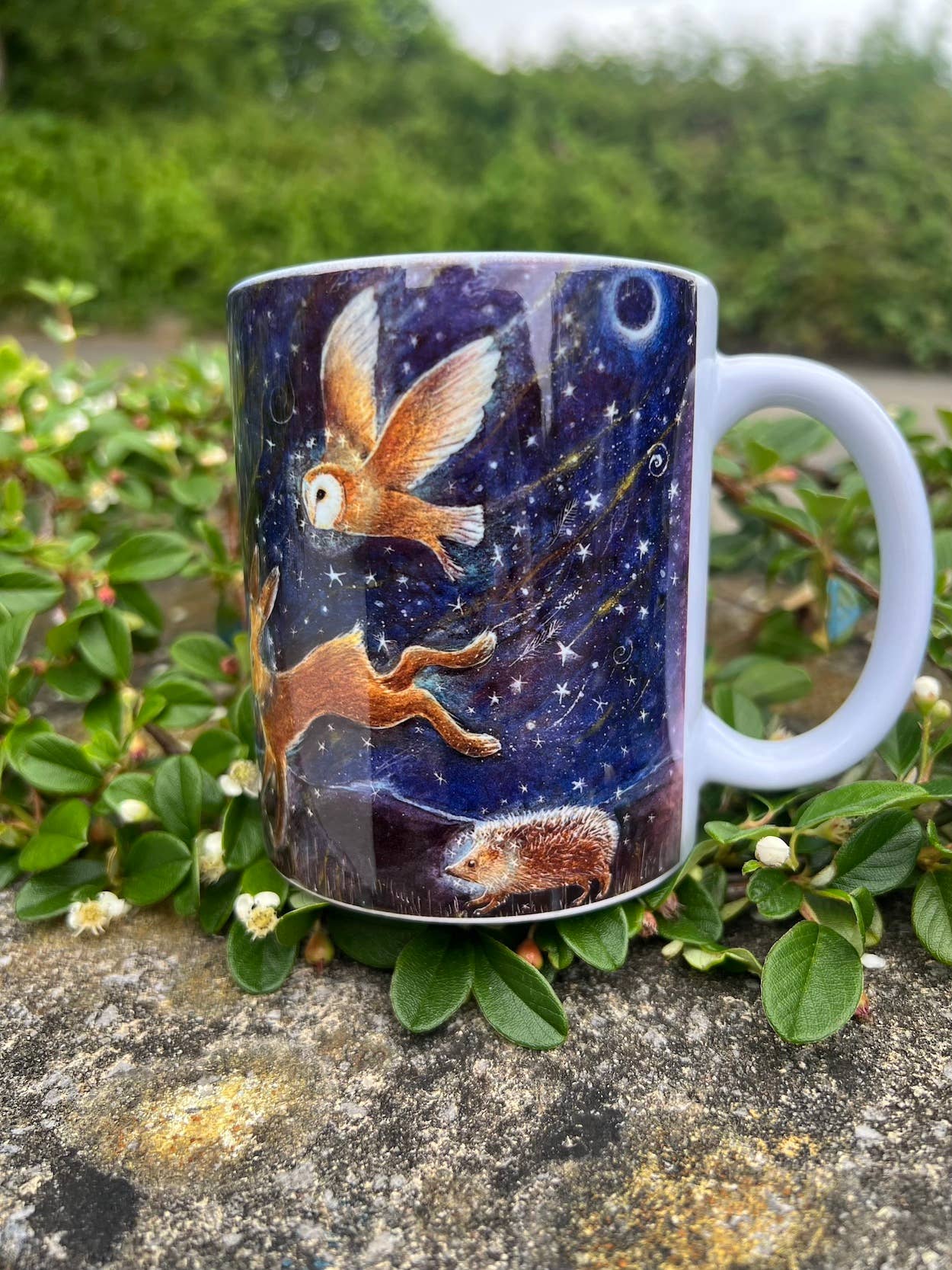 Hannah Willow Art - Wholesale Coffee Mug - Summoning the Winter Solstice 11oz Coffee Mug   2