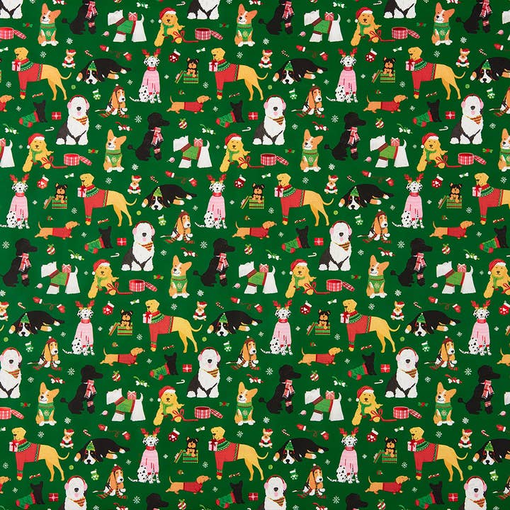 Paper Source Wholesale - Wholesale Wrapping Paper Roll - Good Boys Christmas Wrap