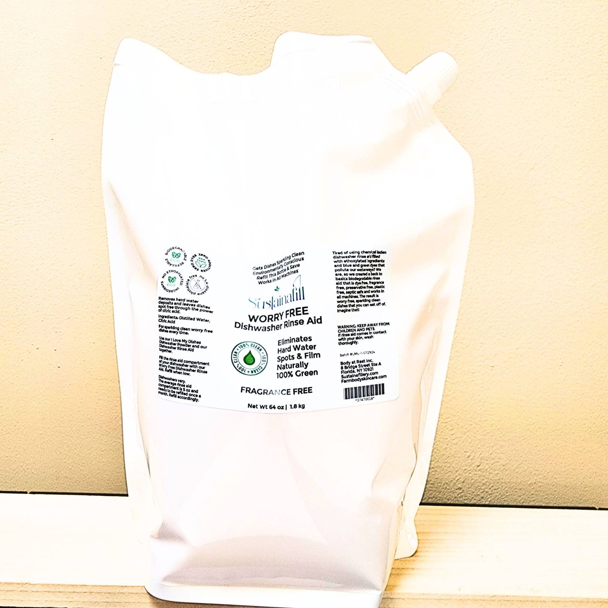 Farmbody Skin Care – Sabonete para loiça por atacado – Auxiliador de Lava-louças Worry Free | Sem Fragrância | Recarregável3