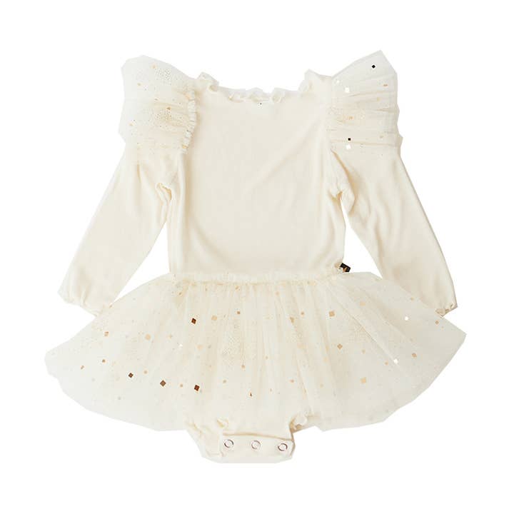 Flæse Sparkle Baby Onesie for engroshandel hos Petite Hailey