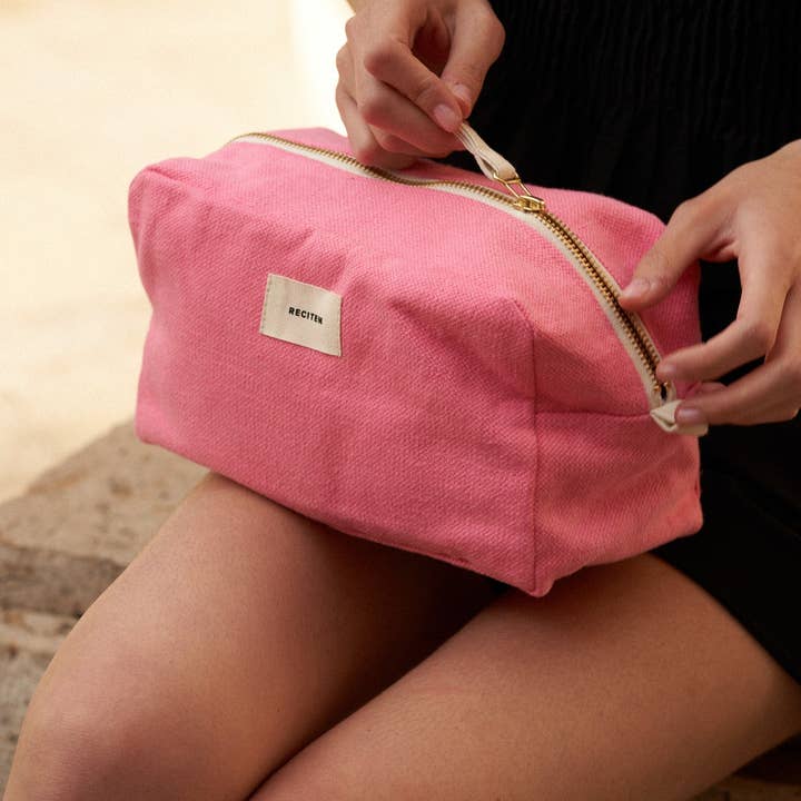 Recitem - Wholesale Toiletry Bag - Women's - Trousse de toilette Rosa1