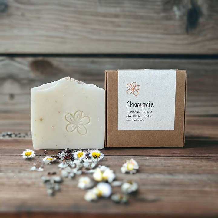 Handmade Soap Bars - Oatmeal & Chamomile for wholesale by SoapArt