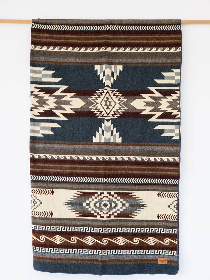 Maskuy Queen Blanket - Fireside Lodge for wholesale by Heartprint Threads
