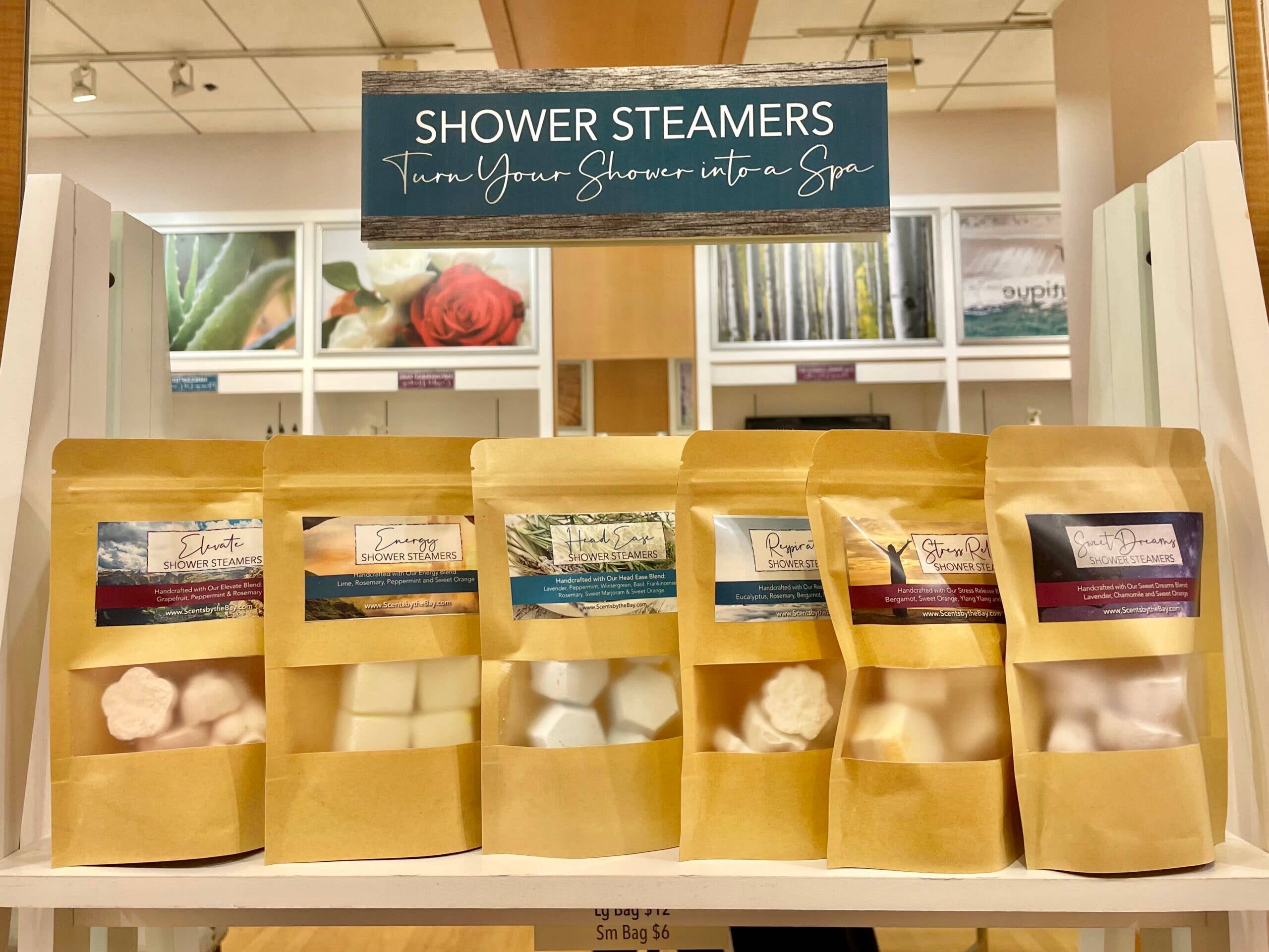 Scents by the Bay - Wholesale Shower Steamer/Bomb - Shower Steamer 6 Packs6